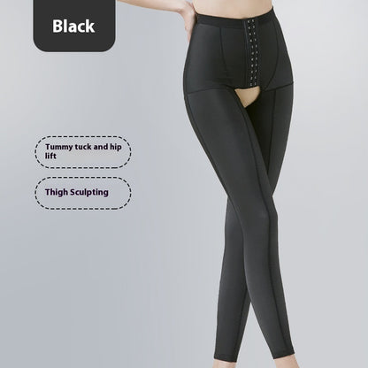 Fashion Personality Female Belly Contracting Slimming Pants