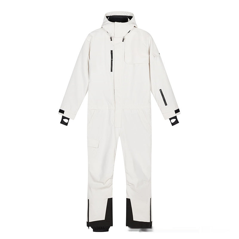Waterproof Winter Warm One-piece Ski Suit