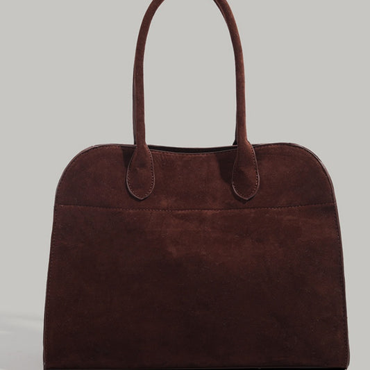 High-grade Suede Retro Commuting Shoulder Bag