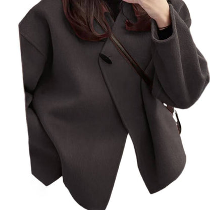 Early Spring All-match Woolen Coat