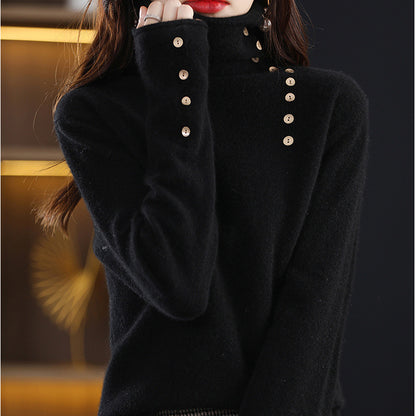 New Slim Fit Internet Celebrity Versatile Knitted Bottoming Shirt