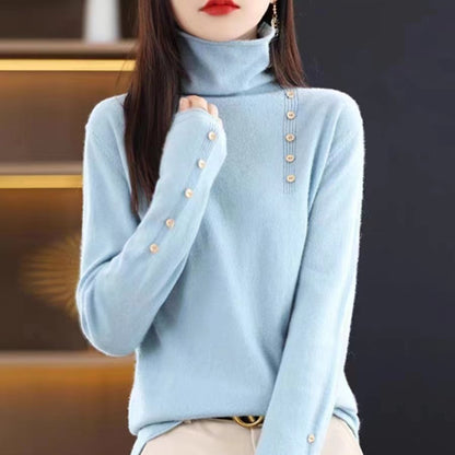 New Slim Fit Internet Celebrity Versatile Knitted Bottoming Shirt