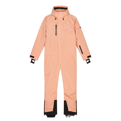 Waterproof Winter Warm One-piece Ski Suit