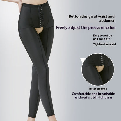 Fashion Personality Female Belly Contracting Slimming Pants