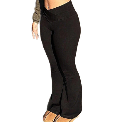 European And American Sports Yoga Style Slim-fitting Long Pants Women's Clothing