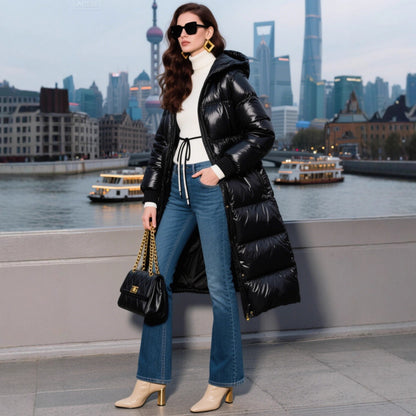 Fashionable Elegant Outdoor Women's Cotton-padded Clothes